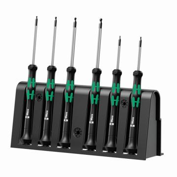 wera 维拉 2052/6精密螺丝刀，组套2052Micro，05118156001