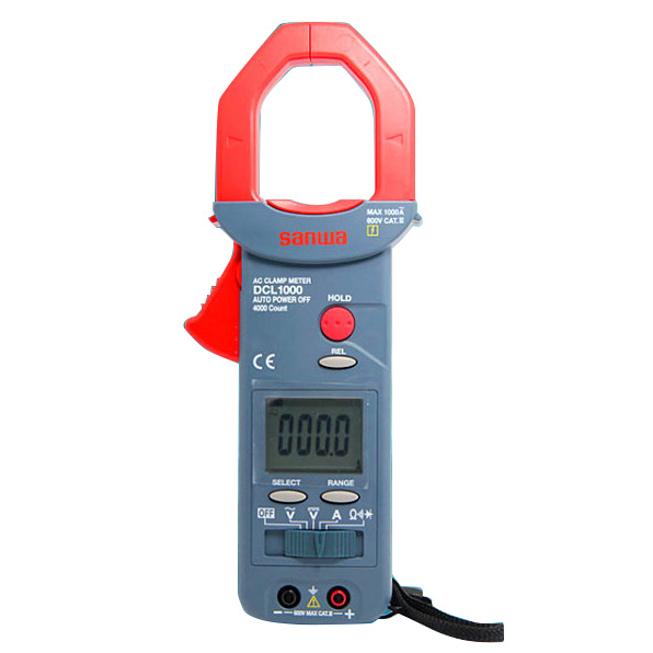 三和/SANWA 数字钳形表，交流 1000ACA，DCL1000