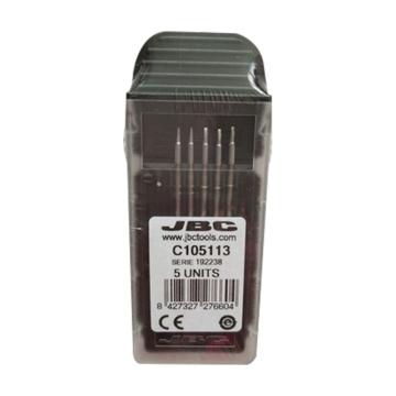 JBC 烙铁头，一字形，C105-113/C105113，5支/盒