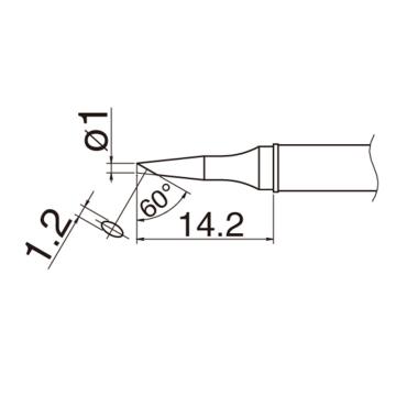 白光HAKKO 焊咀T31系列，配套焊台FX-100，T31-03BC1