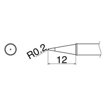 白光HAKKO 焊咀T31系列，配套焊台FX-100，T31-03BL