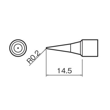 白光HAKKO 烙铁头T32系列，配套FX890焊台、FX8901手柄，T32-I