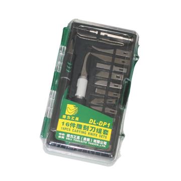 得力DeLi 组合刻刀，16件套，DL-DP1