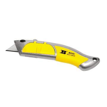 波斯锌合金重型美工刀，内置5刀片，BS310606