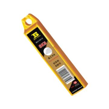 波斯18mm美工刀片，100×18×0.5mm14节，10片/盒，BS310016