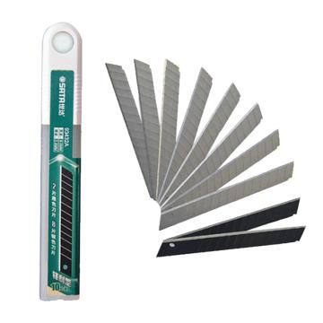 世达美工刀刀片，10件套 13节9x80mm， 93432A