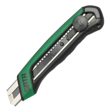 世达 SATA T系列25MM橡塑柄旋钮美工刀，93483