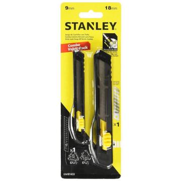 史丹利STANLEY 自锁美工刀套装，9+18MM，STHT81433-8-23