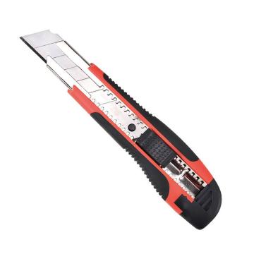 MAXPOWER 双色柄大号美工刀，125*25mm，M34529