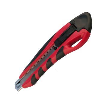 力易得 橡塑柄美工刀，18mm，E7004