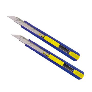 长城精工Greatwall 9MM塑柄美工刀，7节，416501