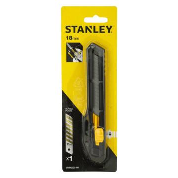 史丹利STANLEY 自锁美工刀，18MM，STHT10323-800-23
