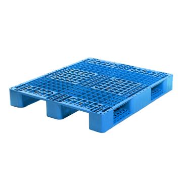 Raxwell 网格川字托盘，尺寸:1200×1000×150mm，动载:1000kg，静载:4000kg，蓝色，不含钢管