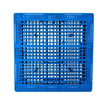 Raxwell 网格双面托盘，尺寸:1100×1100×150mm，动载:1000kg，静载:4000kg，蓝色，不含钢管