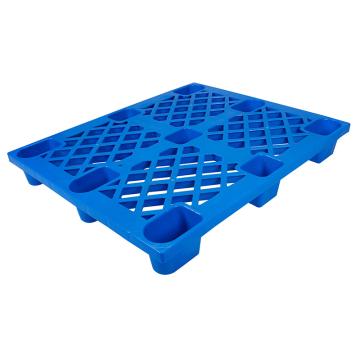 哈德威 九脚网格托盘，全新HDPE，1200*1000*145mm，静载1.3T，动载0.6T，TK1210JW-B，蓝色