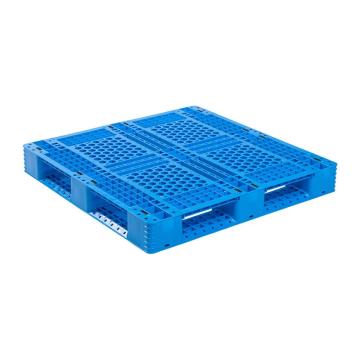 威佳 网格田字托盘，尺寸:1200×1200×150mm，动载:1000kg，静载:4000kg，蓝色，不含钢管