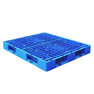 哈德威 塑料托盘，网格田字，尺寸(mm):1200*800*150，蓝色 动载1.2T 静载4T，上货架载重：0.7T