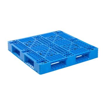 威佳 网格田字托盘，尺寸:1100×1100×150mm，动载:1000kg，静载:4000kg，蓝色，不含钢管
