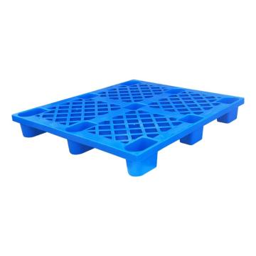 英达斯贝克 网格九脚托盘，尺寸：1100×1000×140mm，加厚款，静载：1000kg，动载：500kg，蓝色