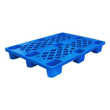 英达斯贝克 网格九脚托盘，尺寸：1100×800×140mm，静载：1500kg，动载：500kg，蓝色