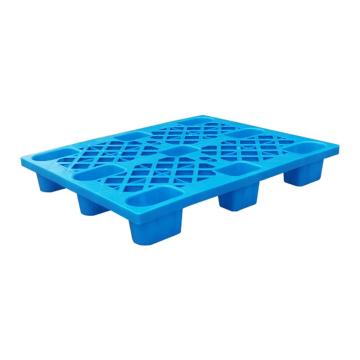 英达斯贝克 网格九脚托盘，尺寸：1000×800×140mm，静载：1000kg，动载：400kg，蓝色