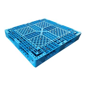 英达斯贝克 网格田字托盘，尺寸：1100×1100×150mm，静载：3000kg，动载：1000kg，蓝色