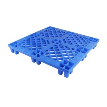 百盈塑料 网格九脚托盘，尺寸(mm):1100*1100*140，动载0.4T，静载0.8T，BY116，蓝色