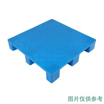 力禾 平板九脚托盘，尺寸:1000×600×150mm，静载:1t，动载:0.5t，蓝色，自重:5.7kg