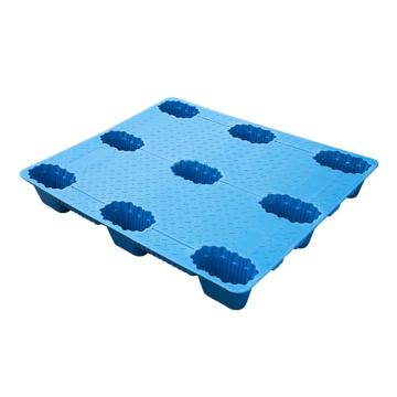 威佳 九脚吹塑托盘，尺寸：1200×1000×150mm，静载：2000kg，动载：1500kg，改性HDPE，蓝色