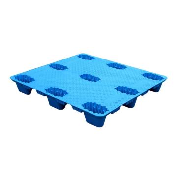 威佳 九脚吹塑托盘，尺寸：1200×900×150mm，静载：1500kg，动载：1500kg，改性HDPE，蓝色