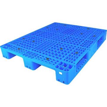 睿丰 网格川字托盘，尺寸：1100×1100×155mm，动载:2000kg，静载:6000kg，蓝色，8根钢管
