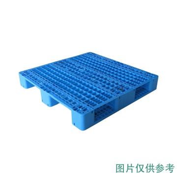 威佳 网格川字托盘，尺寸:1400×1200×150mm，动载:1.5t，静载:6.0t，货架载:1.0t，蓝色，含8根钢管