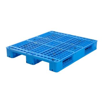 威佳 网格川字托盘，尺寸:1200×1000×160mm，动载:1.5t，静载:6.0t，货架载:1.0t，蓝色，含8根钢管