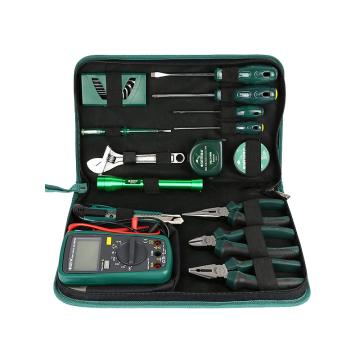 世达 电工工具套装，21件电工日常检修组套，03790