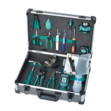 宝工Pro'sKit FTTH专业光纤冷接工具套装，19件，PK-9458-1