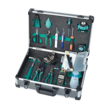 宝工Pro'sKit FTTH专业光纤冷接工具套装，19件，PK-9458