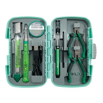 宝工Pro'sKit 便携式焊接工具套装，9件，PK-324