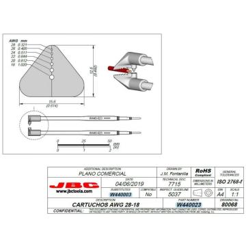 JBC 刀头，W440023