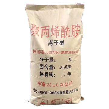 洁明环保 聚丙烯酰胺（阴离子)，JMI180，25KG/袋