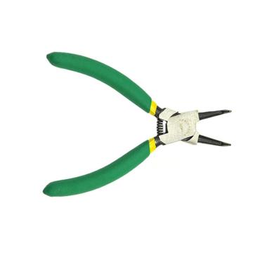 得力DeLi 双沾塑卡簧钳，13内弯，DL21223