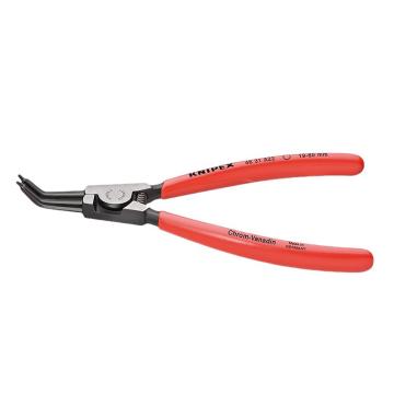 凯尼派克KNIPEX 外卡簧钳，弯嘴19-60mm，4631A22，轴用卡簧钳 卡簧钳子 挡圈钳