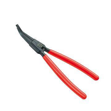 凯尼派克 Knipex 专用卡簧钳，200mm(磨光头部 塑料套柄)，45 21 200