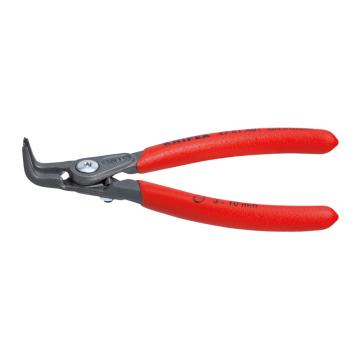 凯尼派克 Knipex 精密外卡簧钳，适用于3-10mm90度弯头带开口限位，49 41 A01