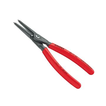 凯尼派克 Knipex 外卡簧钳，(直嘴，灰色，磷酸盐处理)10-25mm，49 11 A1