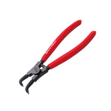 巴可BACO 弯嘴轴用挡圈钳，?3-10mm，A01，855-A01