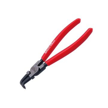 巴可BACO 弯嘴孔用挡圈钳，?85-140mm，J41，857-J41