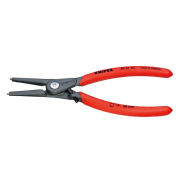 凯尼派克 Knipex 精密外卡簧钳，适用于10-25mm带开口限位，49 31 A1
