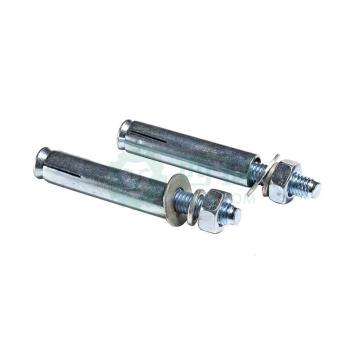 哈德威 JB/ZQ4763正国标膨胀锚栓，蓝白锌，M12X80，35个/盒，符合建筑工业行业标准JG160-2004