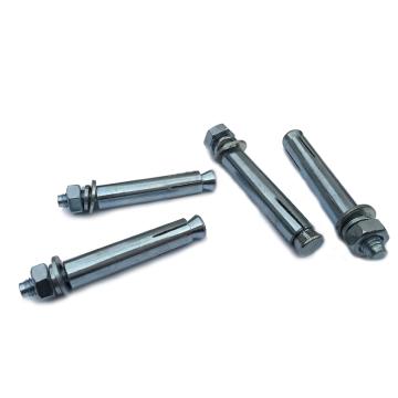 国标管式大头膨胀螺栓，碳钢蓝白锌，M22*150，2个/包