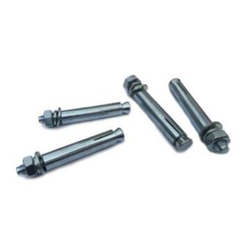 典点扣 国标管式大头膨胀螺栓，M8X80，碳钢蓝白锌